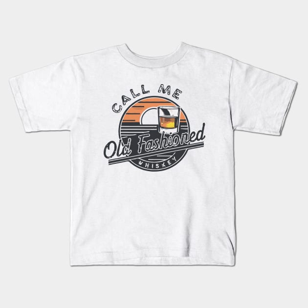 Call Me Old Fashioned, Retro Kids T-Shirt by Chrislkf